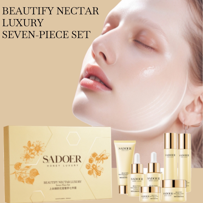 Luxury Skincare Cleanser - ซาโดเออร์ เจิ่นหยาน ฟลาวเวอร์ เนคตาร์ ชุดผลิตภัณฑ์บำรุงผิวสุดหรู 7