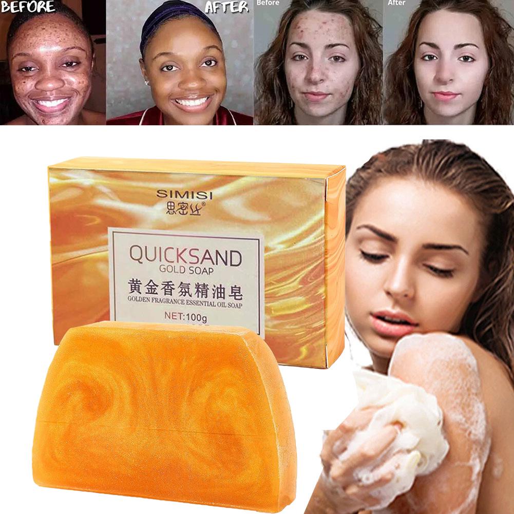 สบู่ทองคำทำมือ รูปทรงสี่เหลี่ย - Luxury Skincare Oil บทวิจารณ์และราคา
